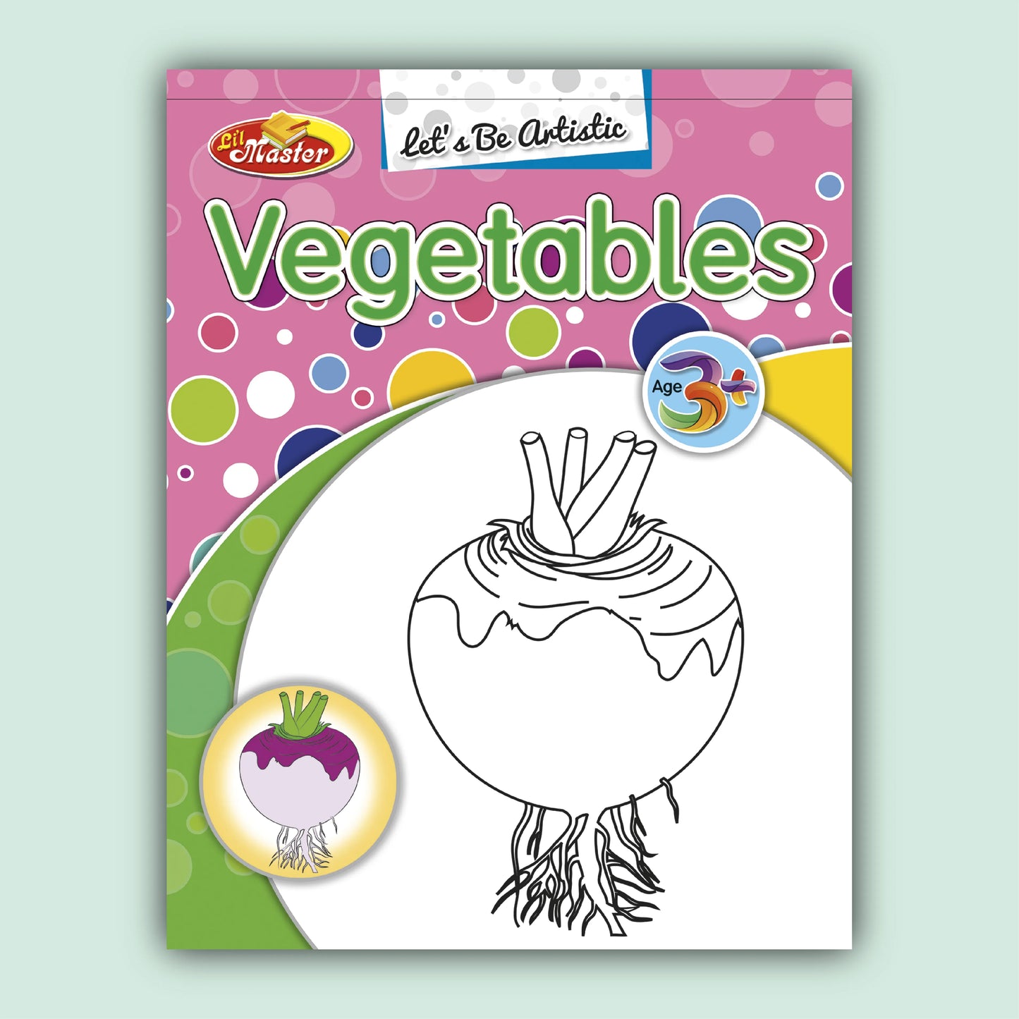 Let’s Be Artistic Coloring Pad