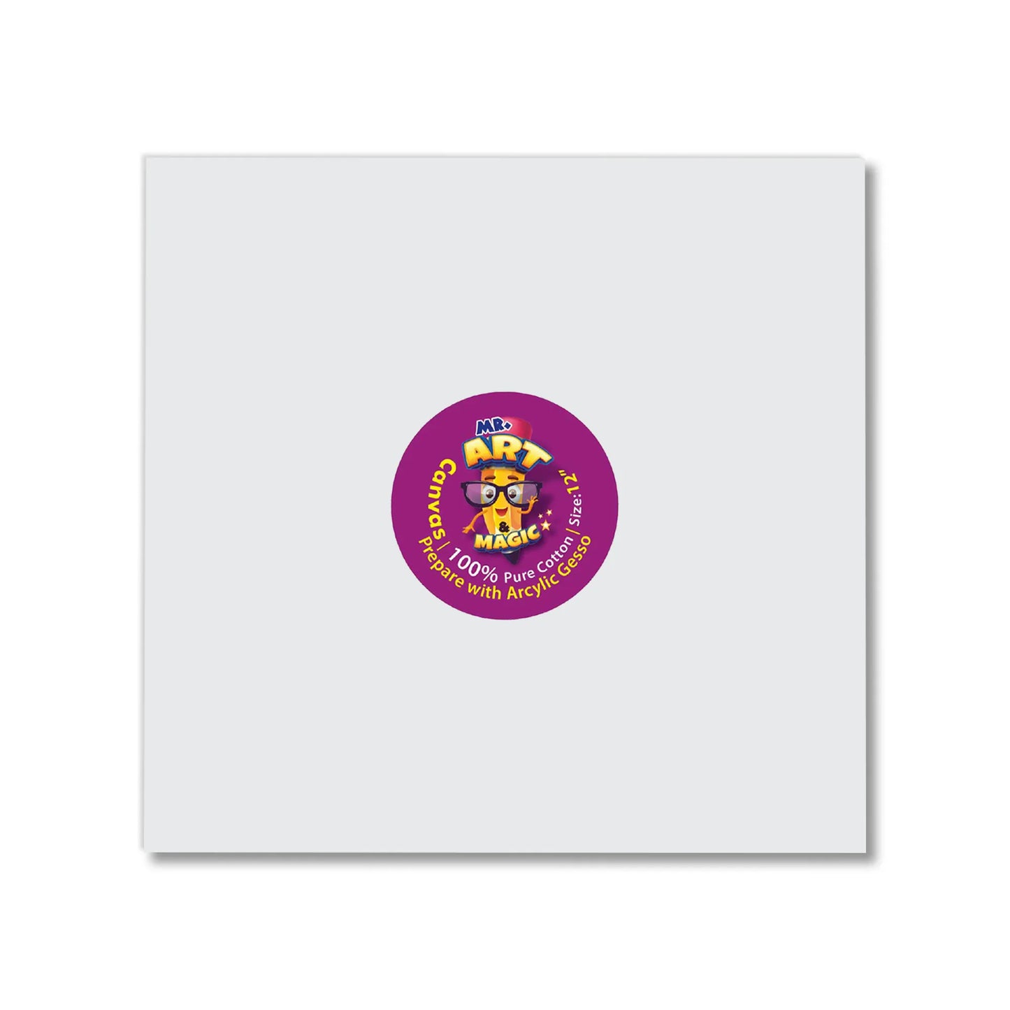 Square White Canvas Board