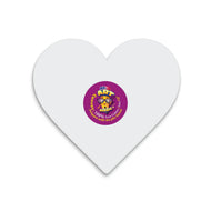 Heart White Canvas Board