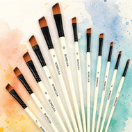 Keep Smiling Artist Brush Set | 12 Pcs