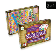 Sequence 3 in 1 Board Game