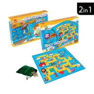 Scrabble Junior 2 in 1 Wooden Board Game