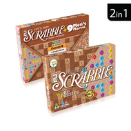 Scrabble Senior 2 in 1 Wooden Board Game