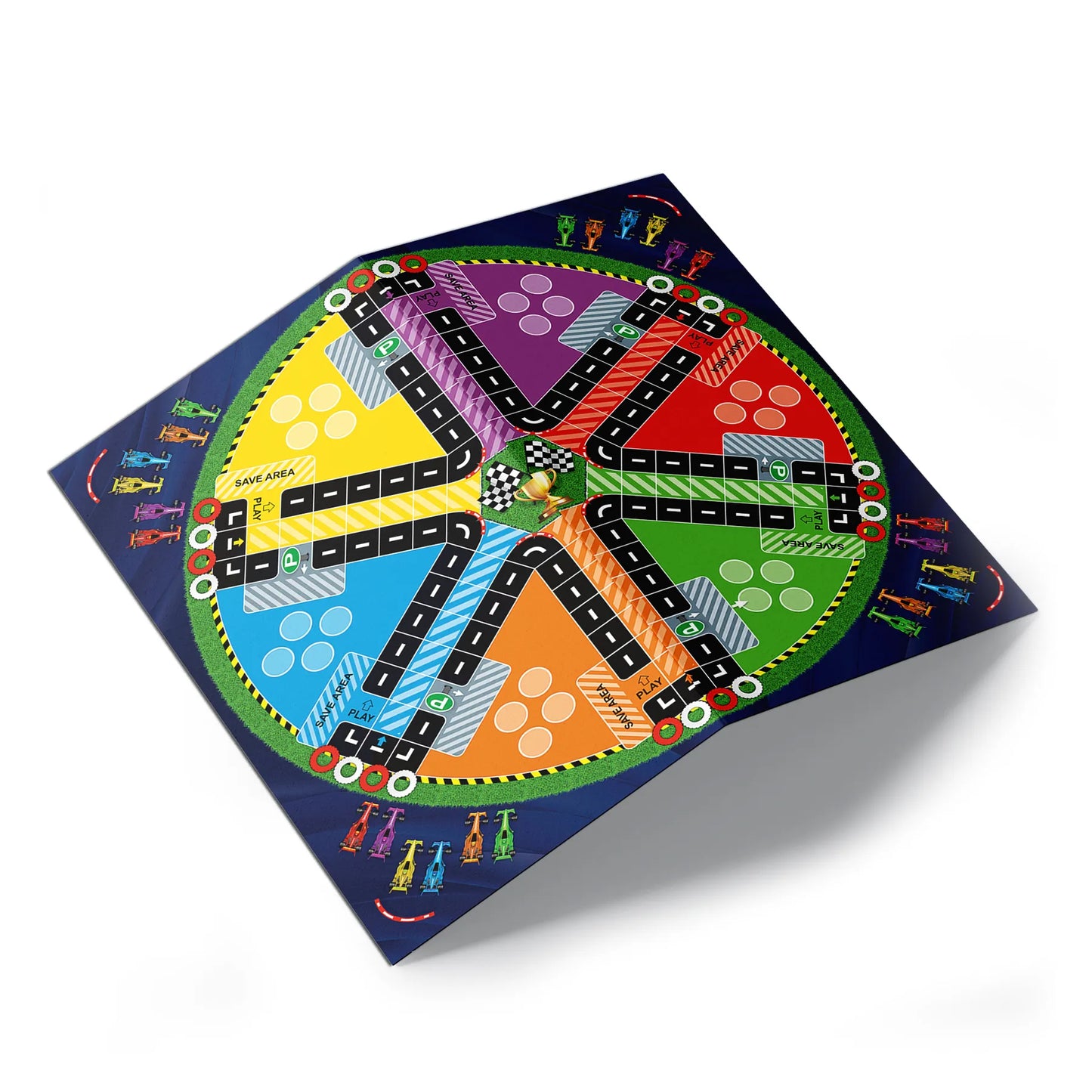 Wooden Ludo Board Game Set | 19x19 Inch & PET Jar L2