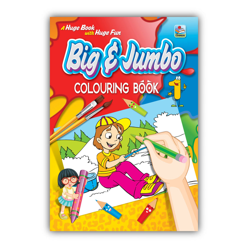Big & Jumbo Colouring Book 1 for Kids
