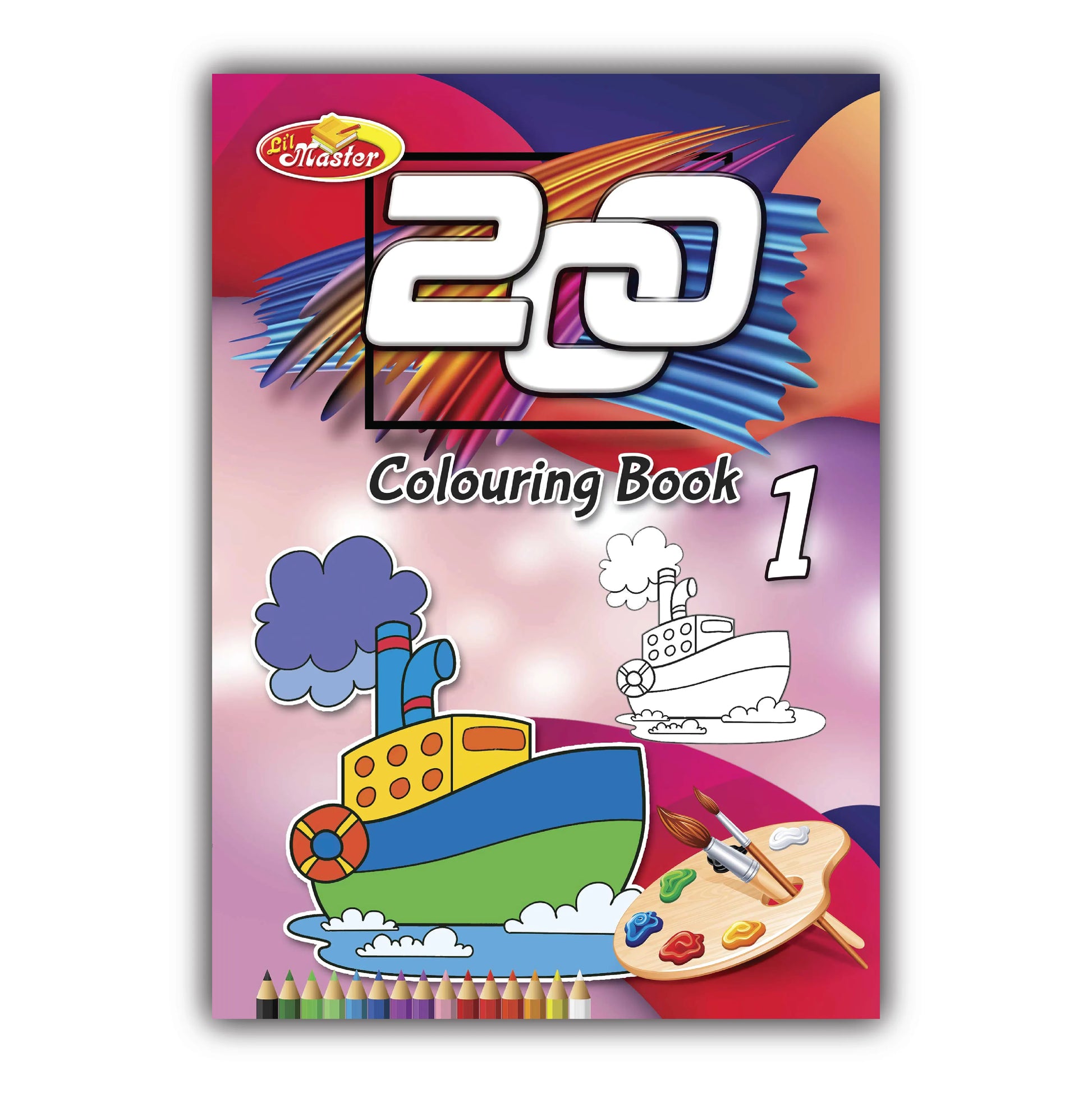 The Coloring Adventure 200 Coloring Book 1