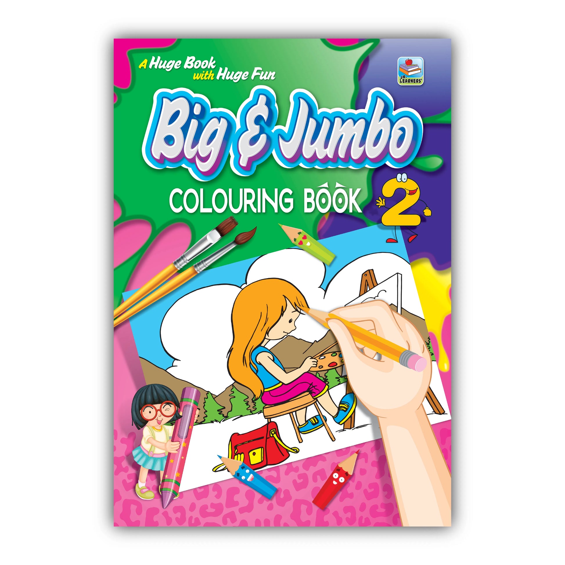 Big & Jumbo Colouring Book 2 for Kids