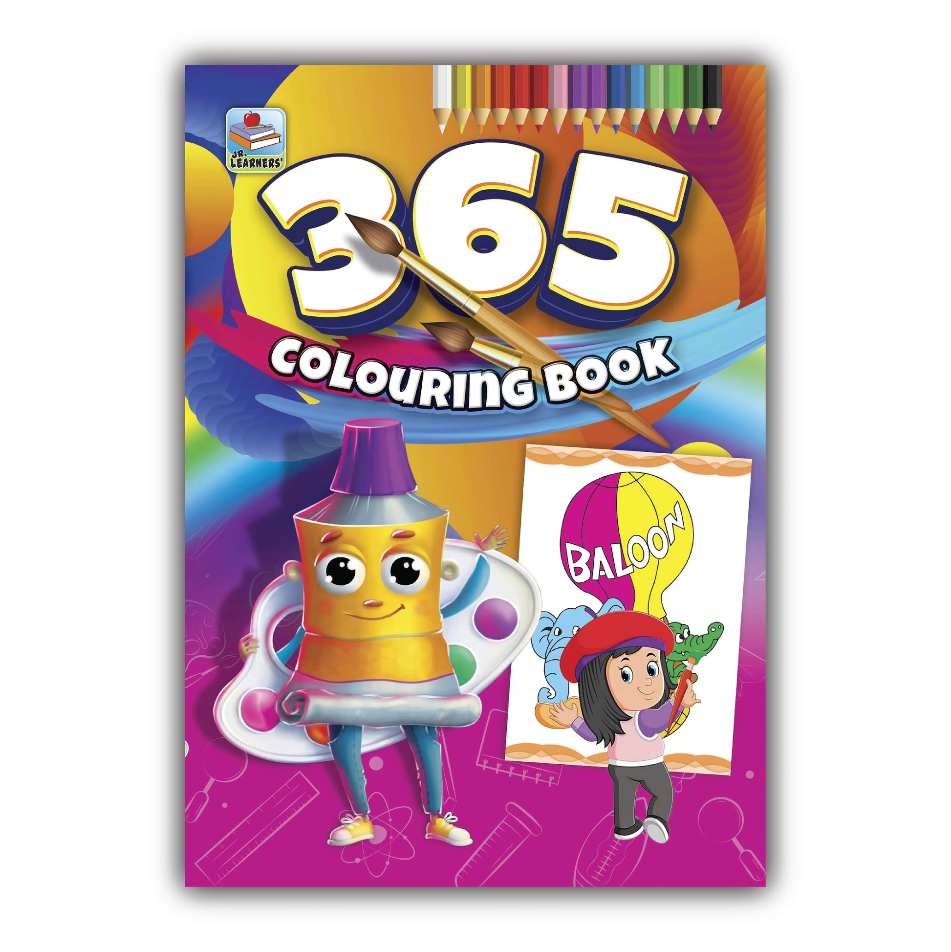 The Coloring Adventure 365 Coloring Book