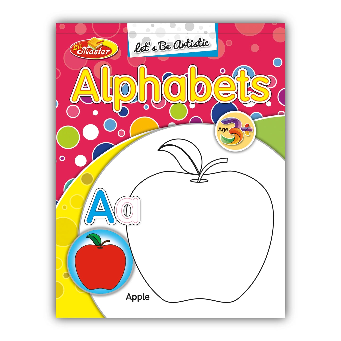 Let’s Be Artistic Coloring Pad | Small Alphabets