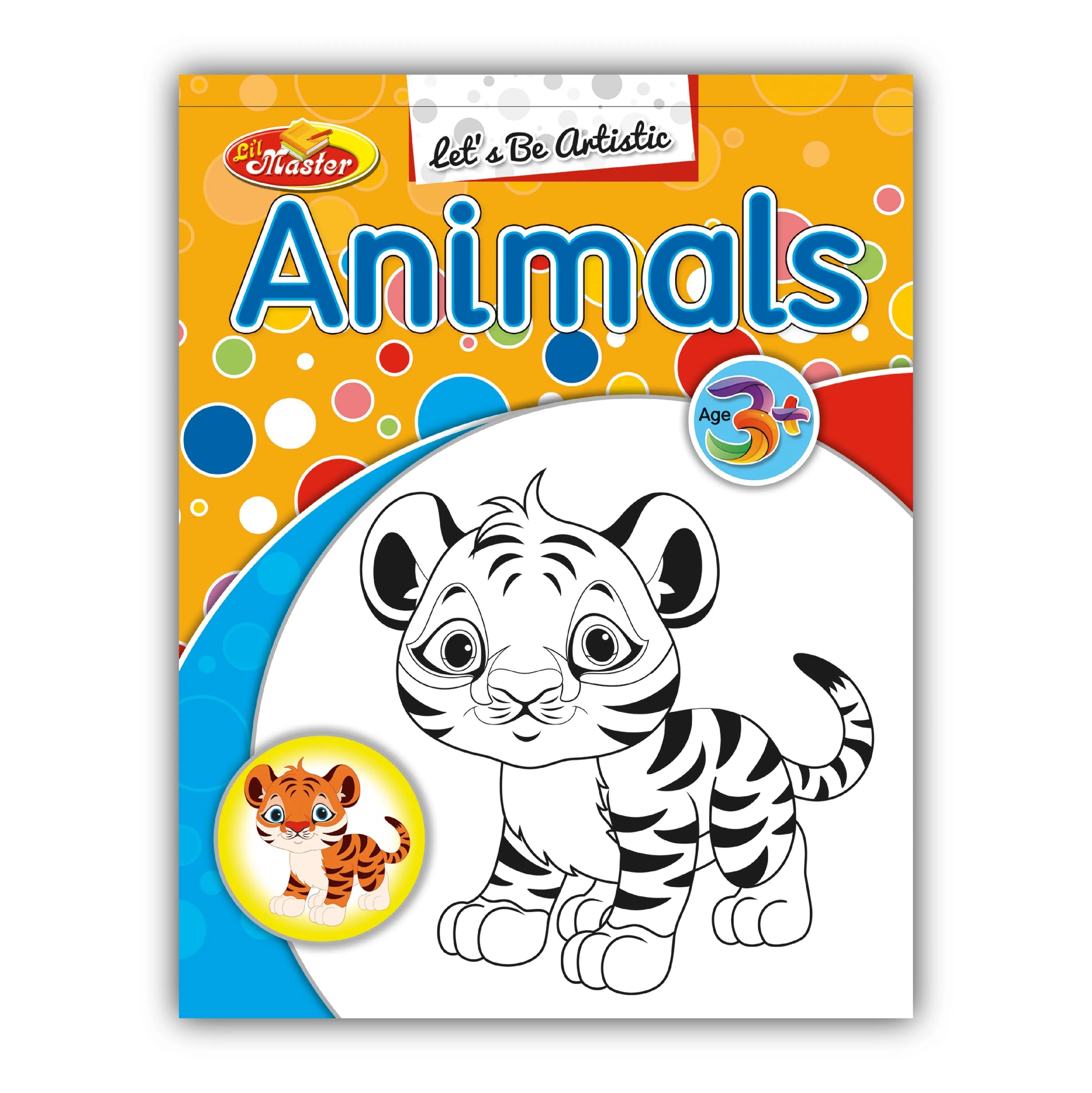 Let’s Be Artistic Coloring Pad | Animal
