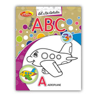 Let’s Be Artistic Coloring Pad | Capital Alphabets