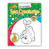 Let’s Be Artistic Coloring Pad | Sea Creatures