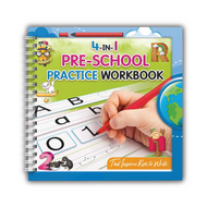 4 in 1 Pre School Practice Workbook