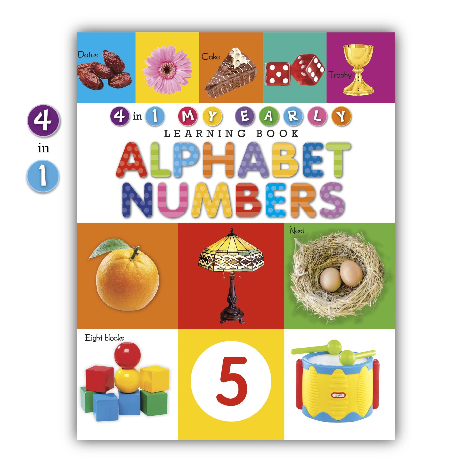 4 in 1 My Early Learning Book | Alphabet & Numbers