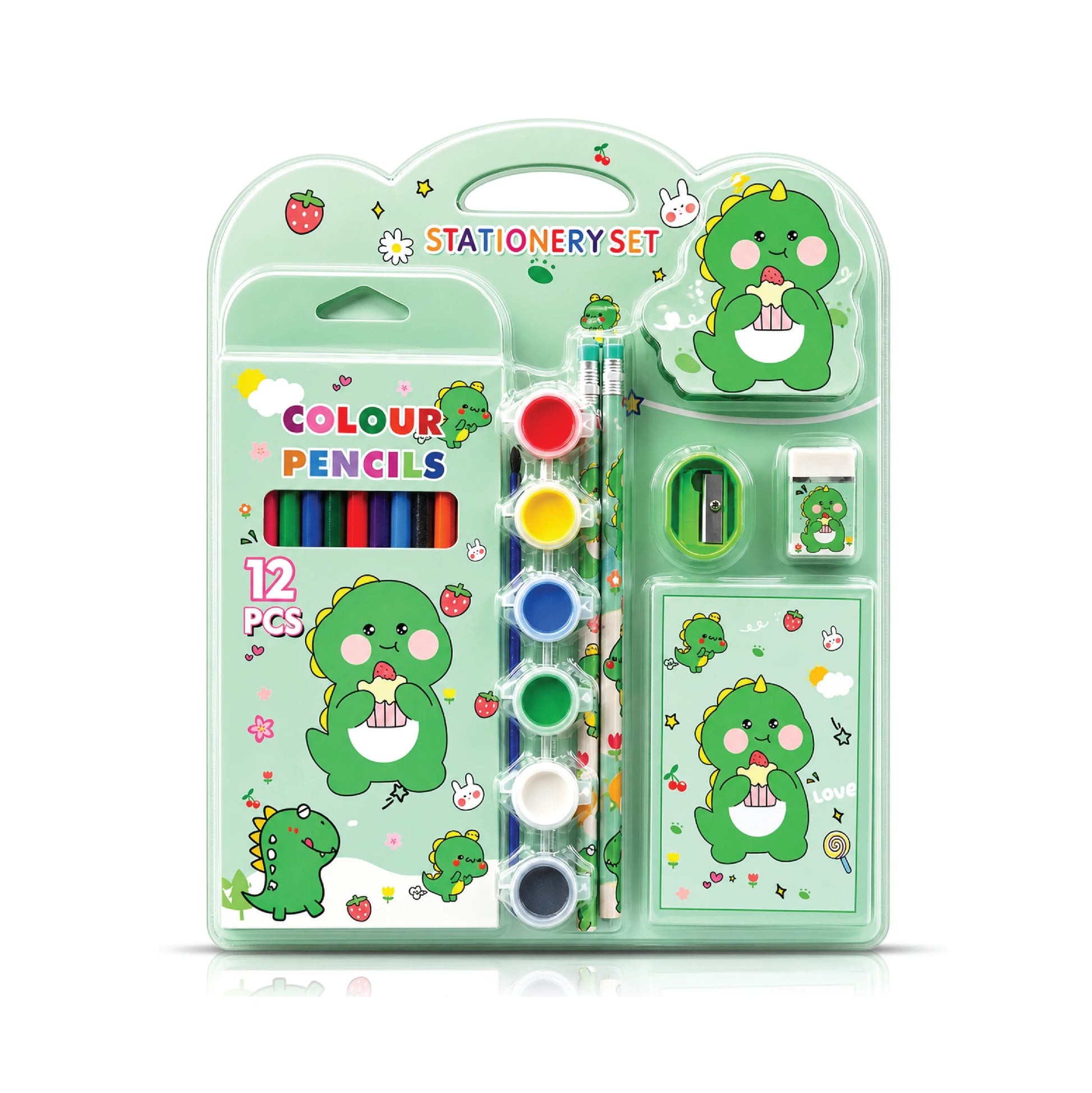 Stationery Gift Set - 7-Piece Portable Kit