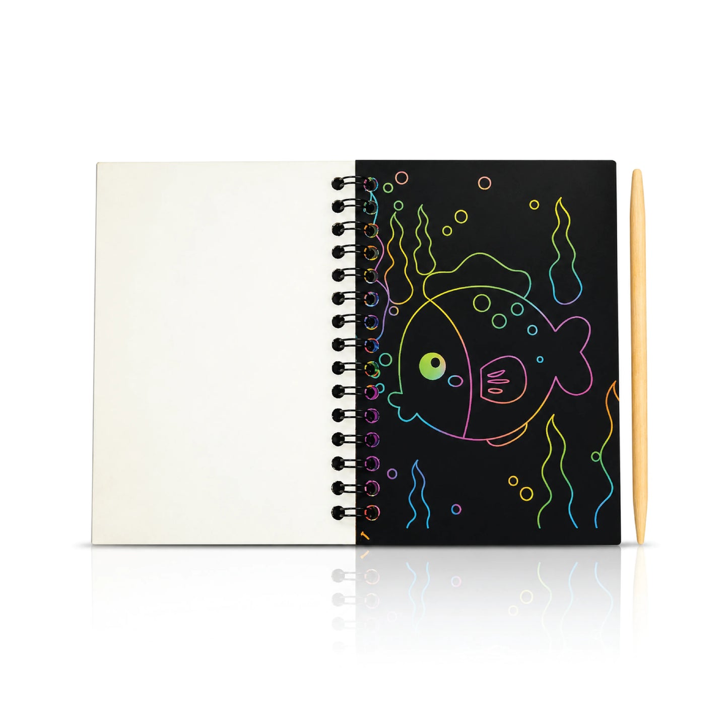 Ocean Wonders Magic Scratch Notebook