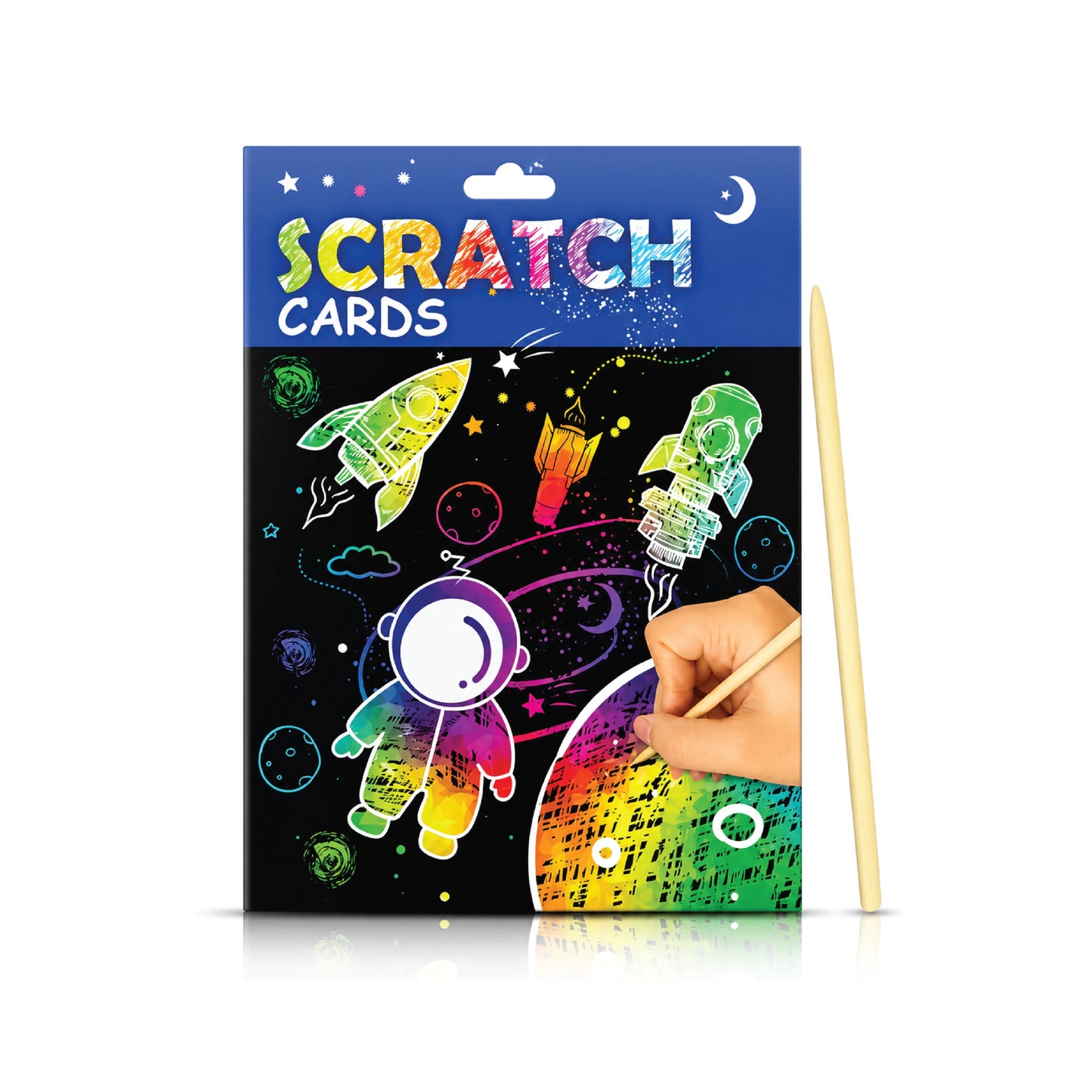 Space Travel Magic Scratch Paper
