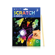 Space Travel Magic Scratch Paper