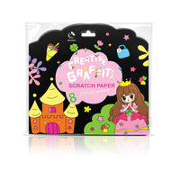 Creative Graffiti Scratch Paper Art Set for Kids