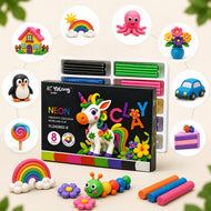 Creative Education Clay Set for Kids | 8 Bright Colors |