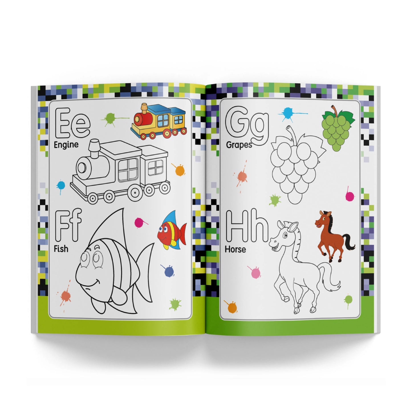 Pre School 10 in 1 Color Book