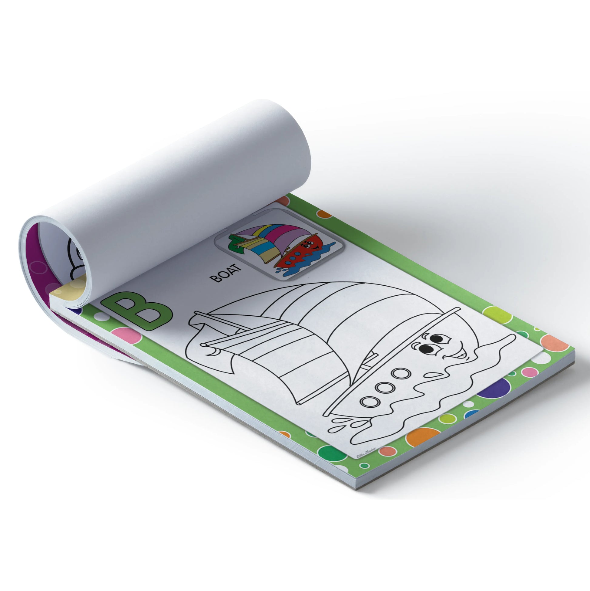 Let’s Be Artistic Coloring Pad | Capital Alphabets