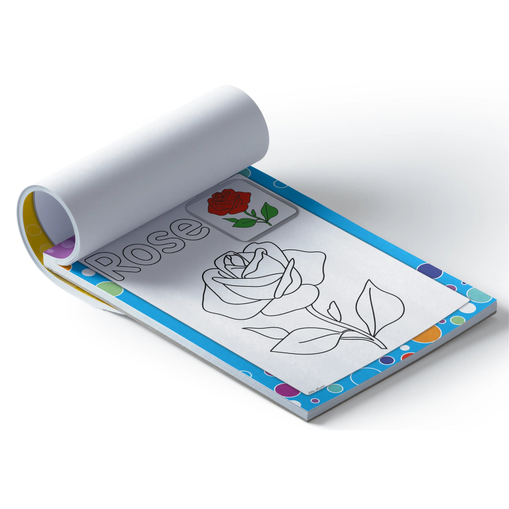 Let’s Be Artistic Coloring Pad | Flowers