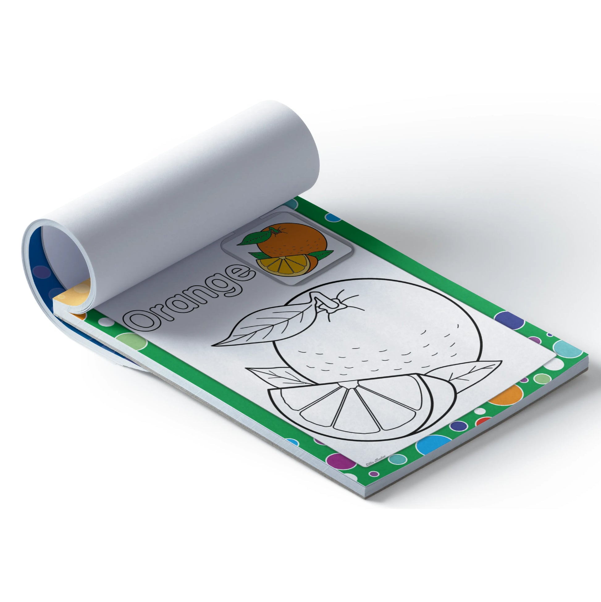 Let’s Be Artistic Coloring Pad | Fruits