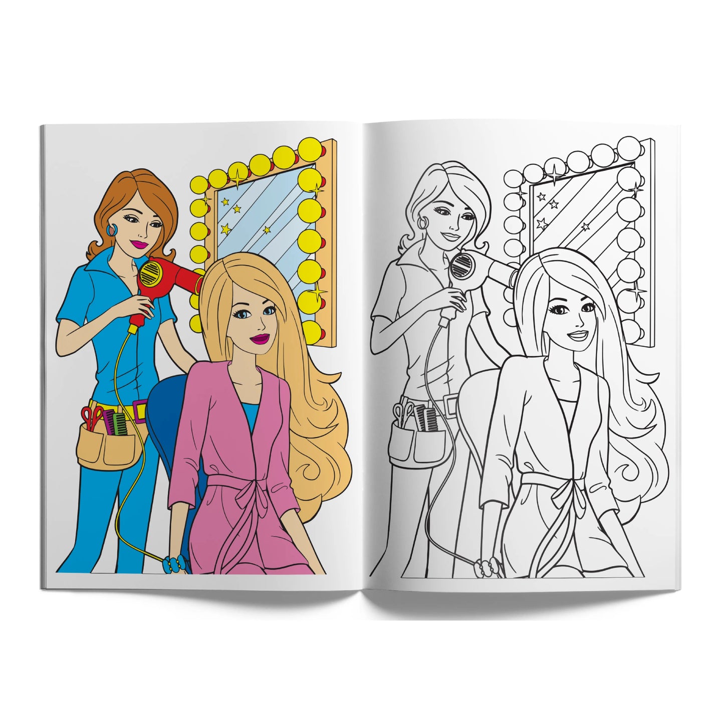 Jumbo Toon Colouring Book for Kids | Barbie