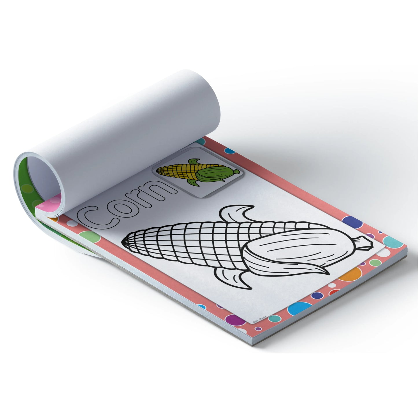 Let’s Be Artistic Coloring Pad | Vegetables