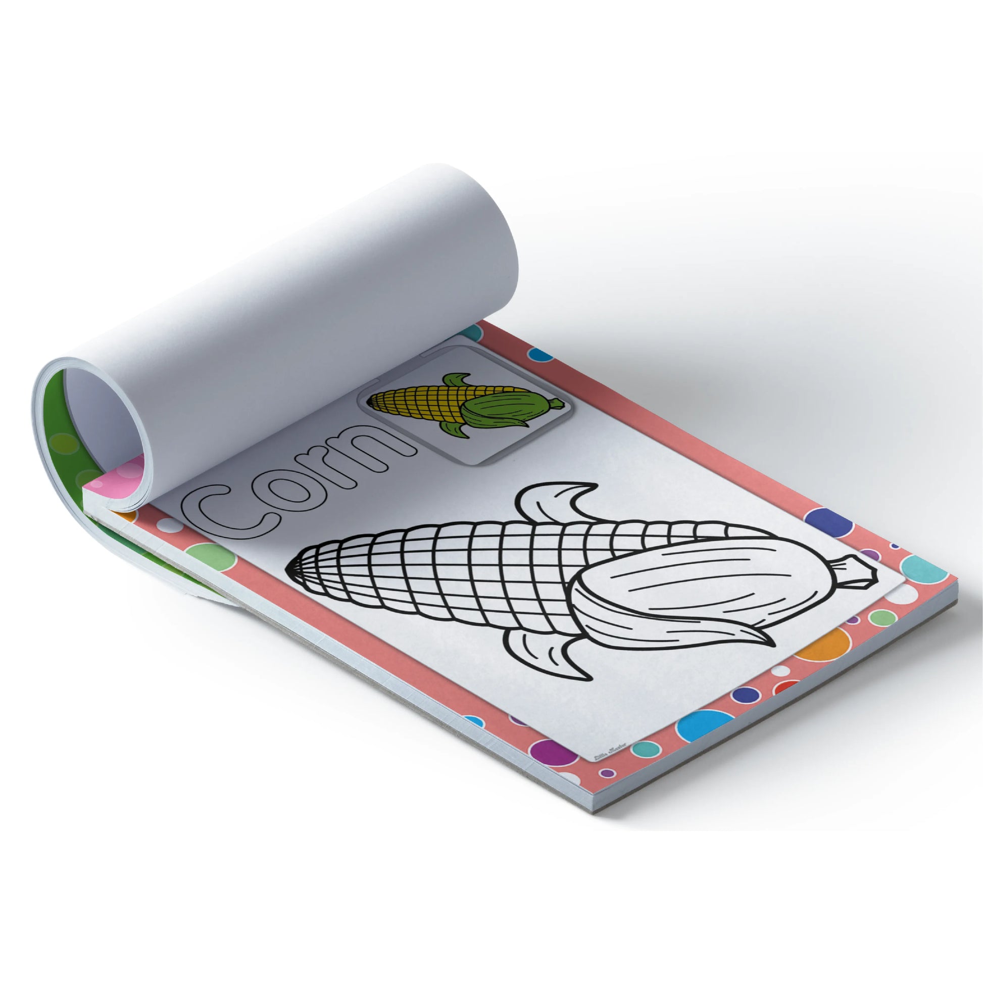 Let’s Be Artistic Coloring Pad | Vegetables
