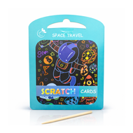 Space Travel Magic Scratch Paper