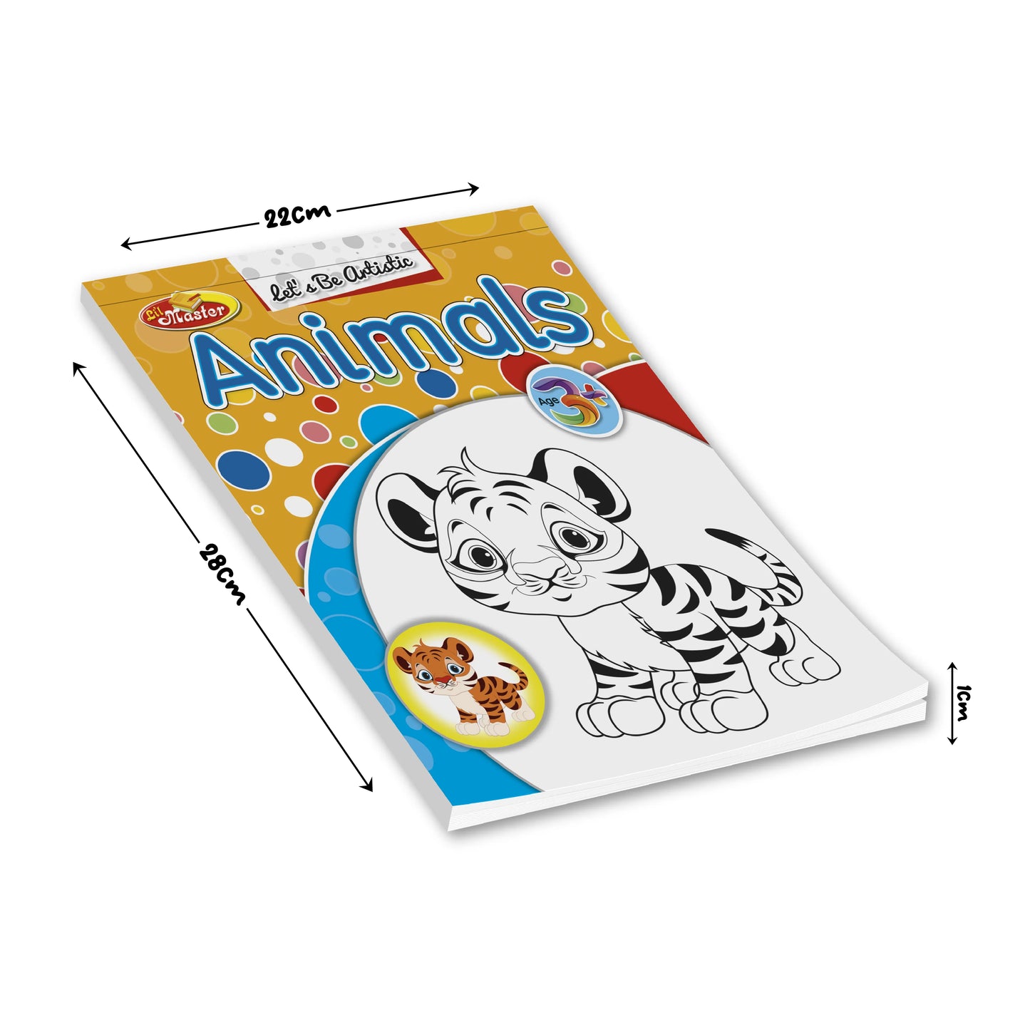 Let’s Be Artistic Coloring Pad | Animal