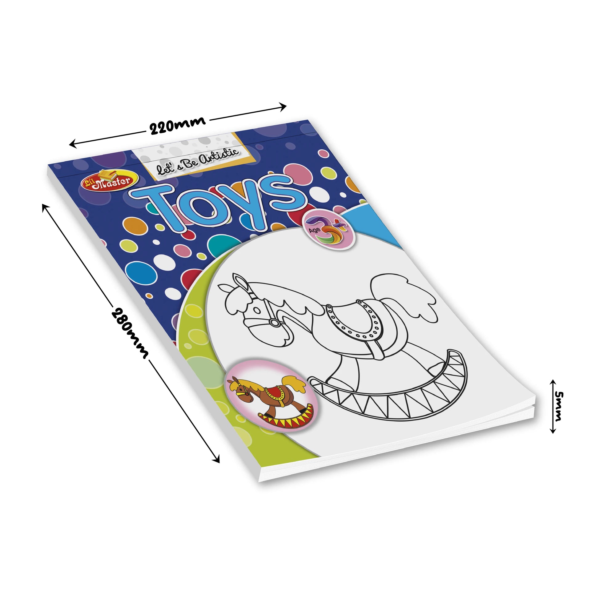 Let’s Be Artistic Coloring Pad | Toys