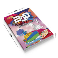 The Coloring Adventure 200 Coloring Book 1