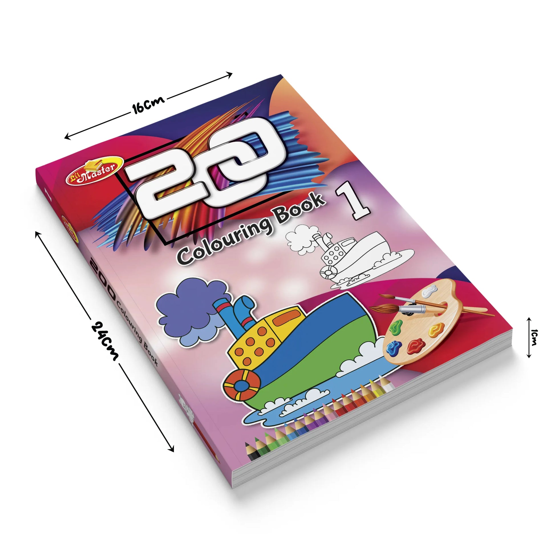 The Coloring Adventure 200 Coloring Book 1