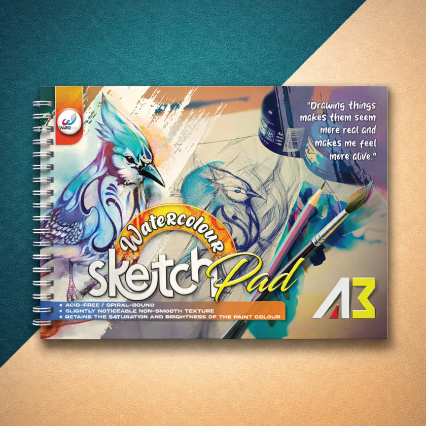 A3 Watercolour Sketchpad
