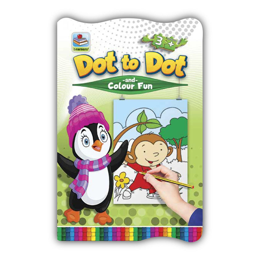 Dot-to-Dot Coloring | Book 2