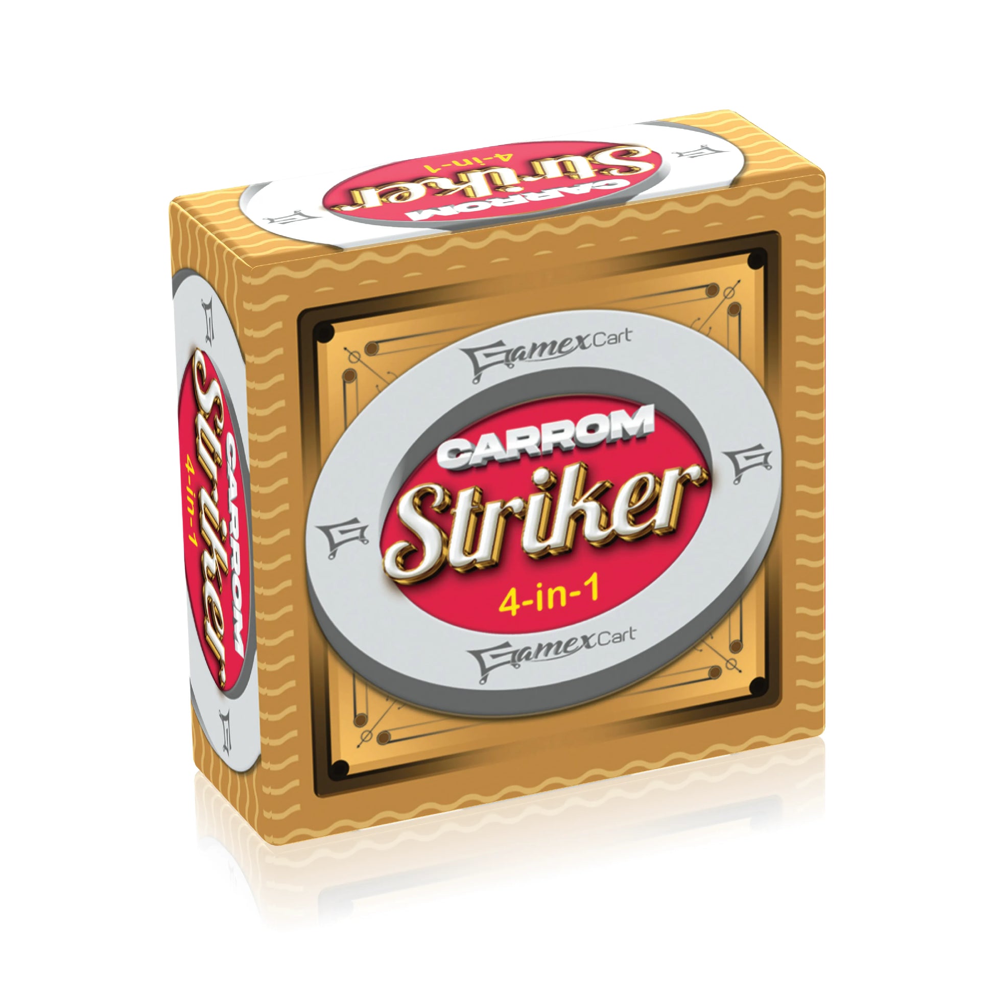 Carrom Striker 4-in-1