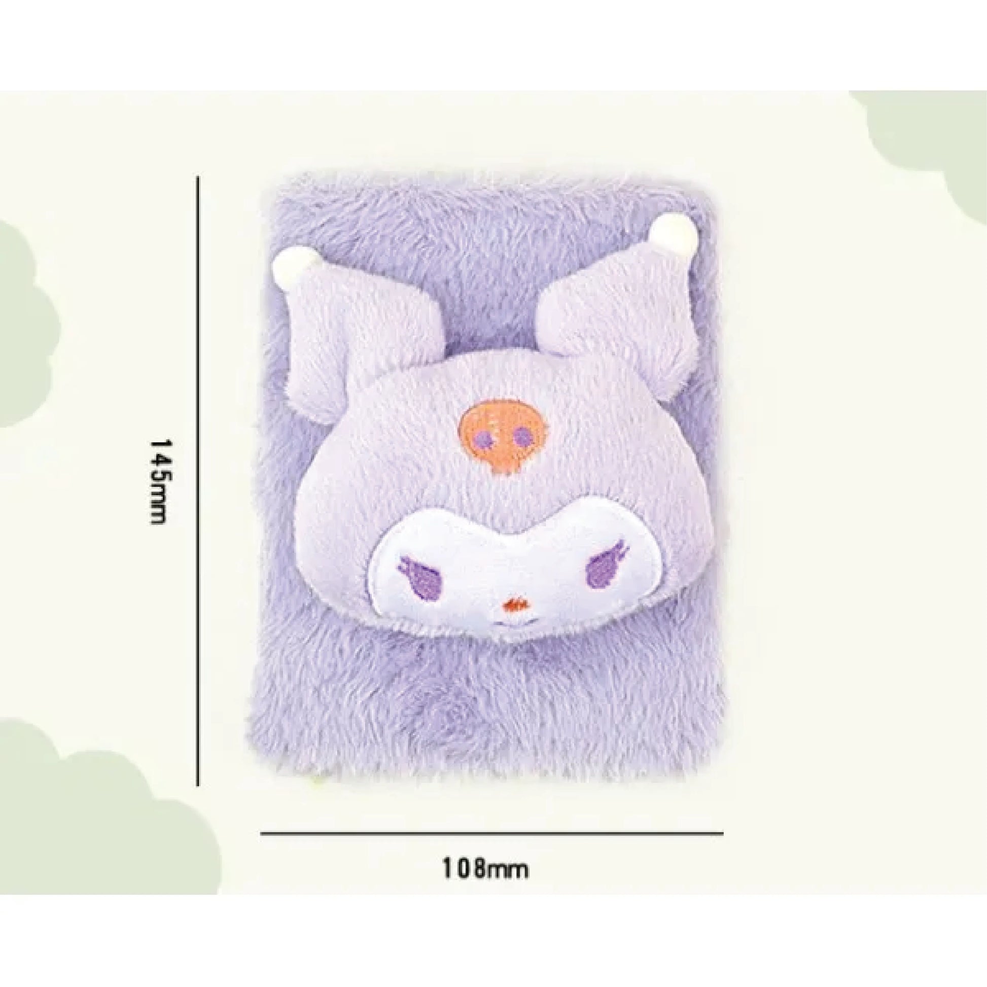 Kuromi Ultra Soft Plush Secret Diary