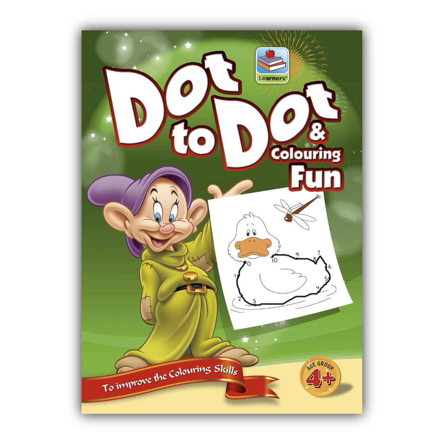 Dot to Dot Coloring Fun Jumbo