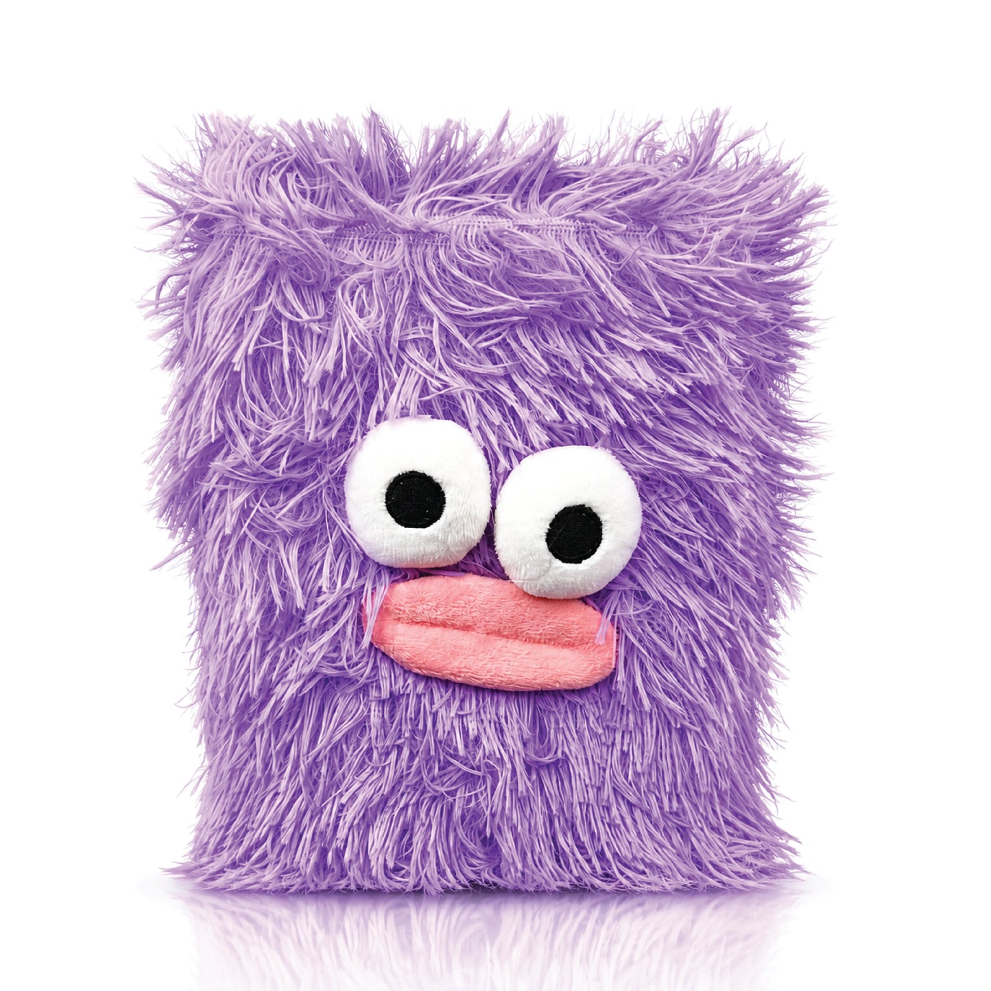 A5 Purple Shaggy Monster Plush Journal