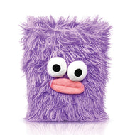 A5 Purple Shaggy Monster Plush Journal