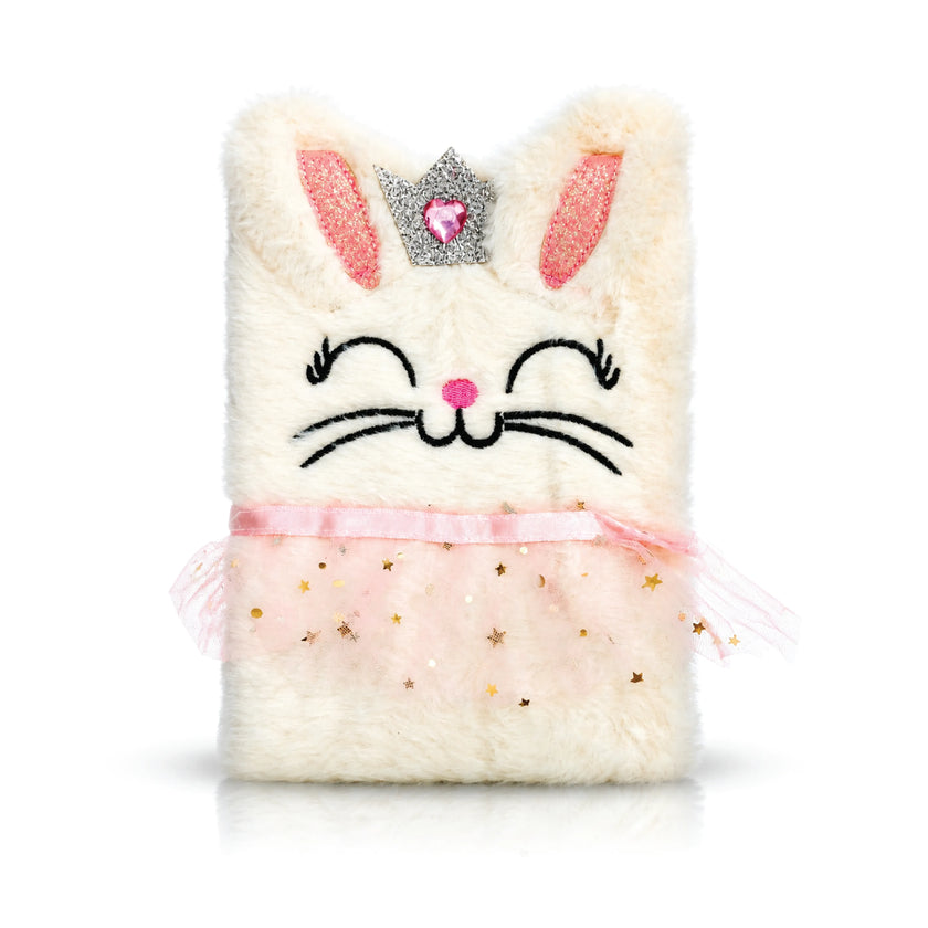 A5 Plush Royal Bunny Diary